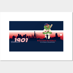 Sox - 2019 Boston Championship Series Mascot Graphic T-Shirt Posters and Art